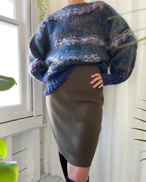 90s Escada Knit Skirt | M