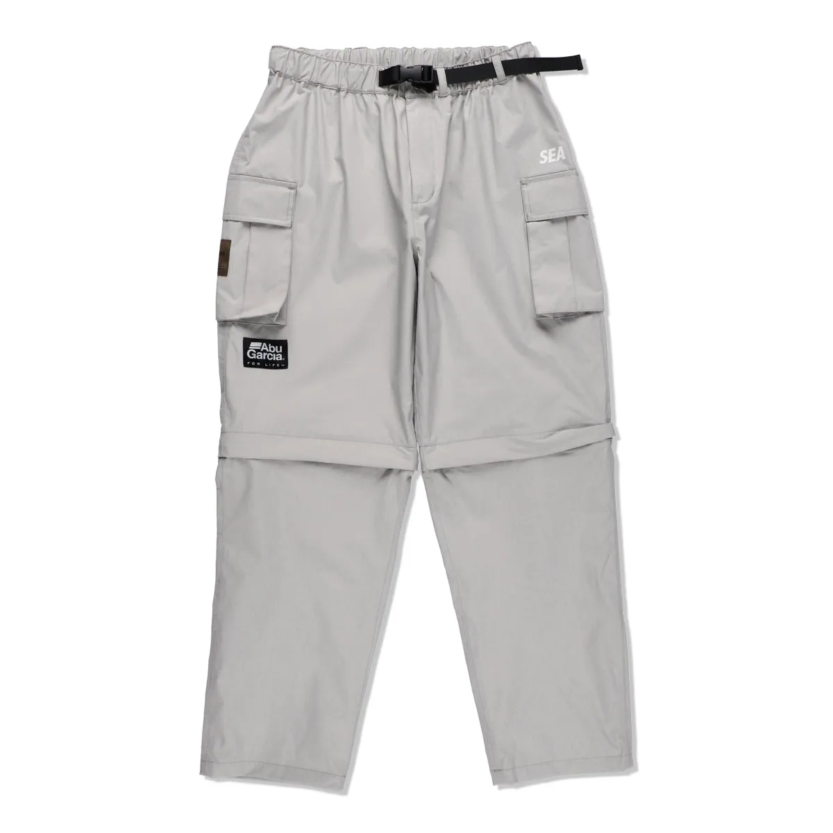 Abu Garcia x WDS WATER REPELLENT REMOVABLE CARGO PANTS / L_GRAY