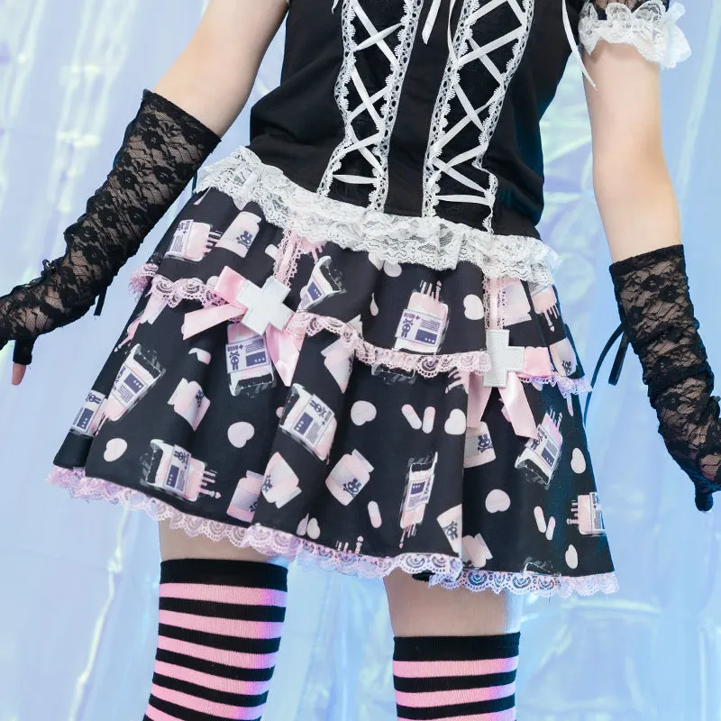 ACDC RAG "Healing Heart" yami kawaii skirt