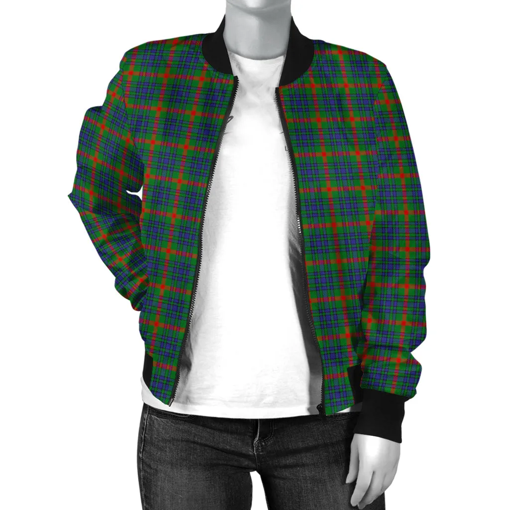 Aiton Tartan Bomber Jacket