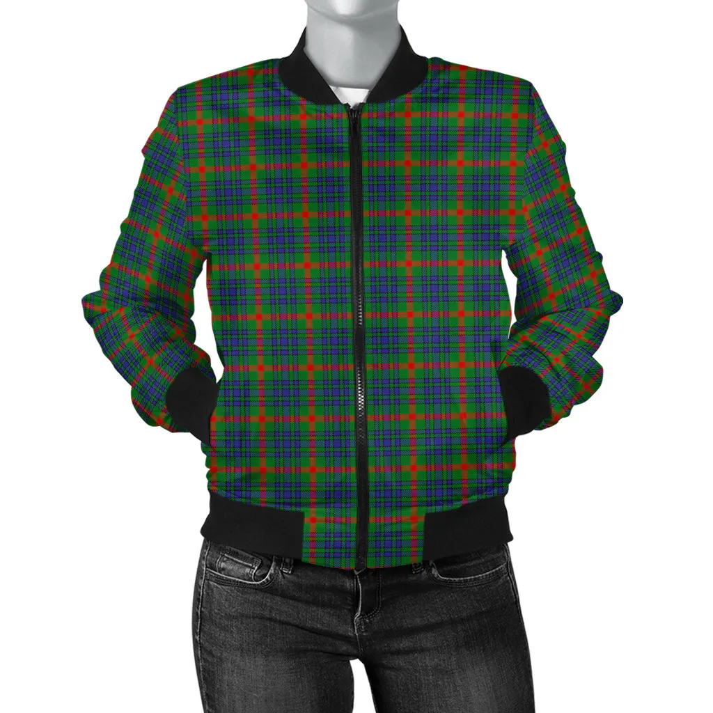 Aiton Tartan Bomber Jacket