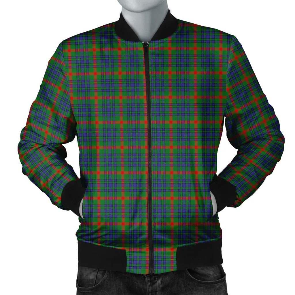 Aiton Tartan Bomber Jacket