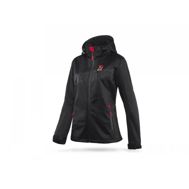 AKRAPOVIC 802089 Softshell Jacket Corpo Black Women M