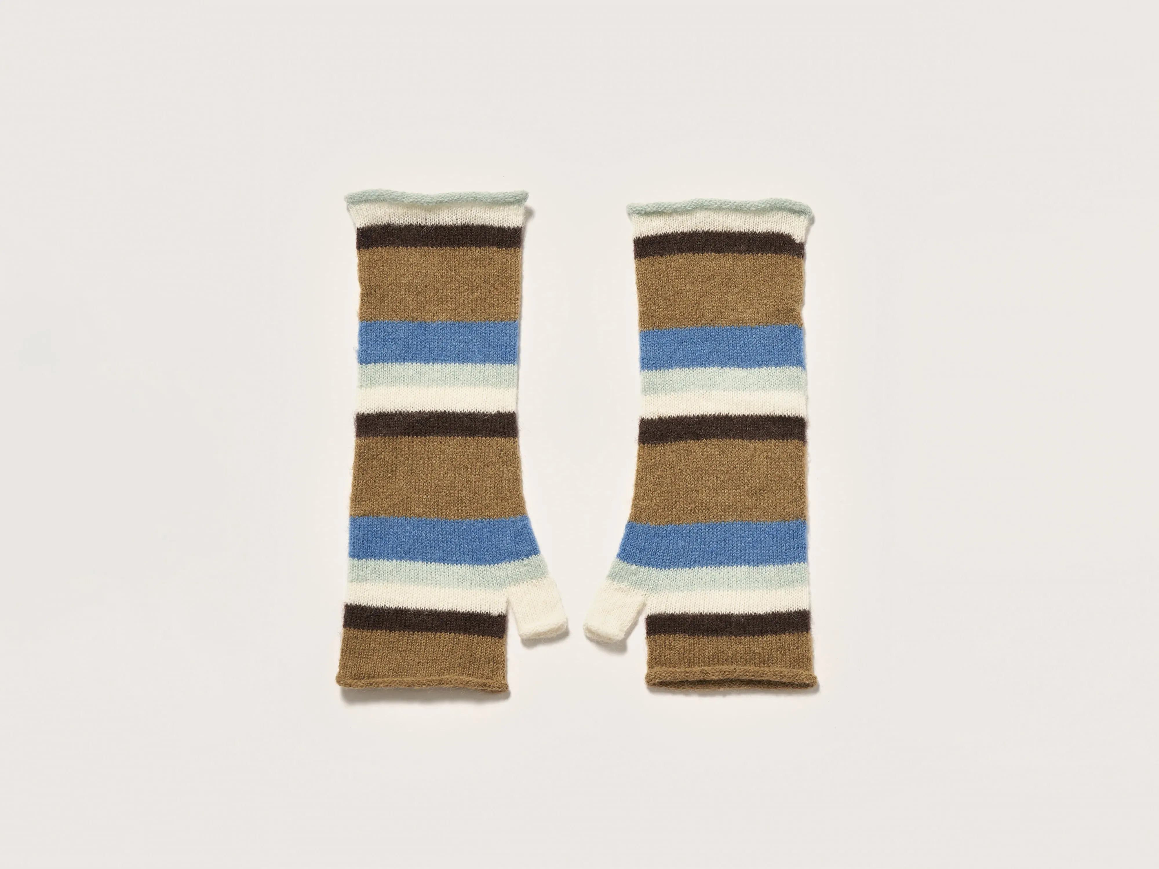 Amain fingerless gloves (242 / W / STRIPE A)