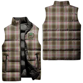 Anderson Dress Tartan Sleeveless Puffer Jacket with Family Crest