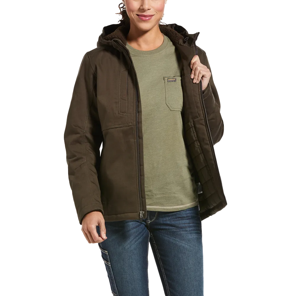 Ariat Women's Rebar DuraCanvas Insulated Work Jacket