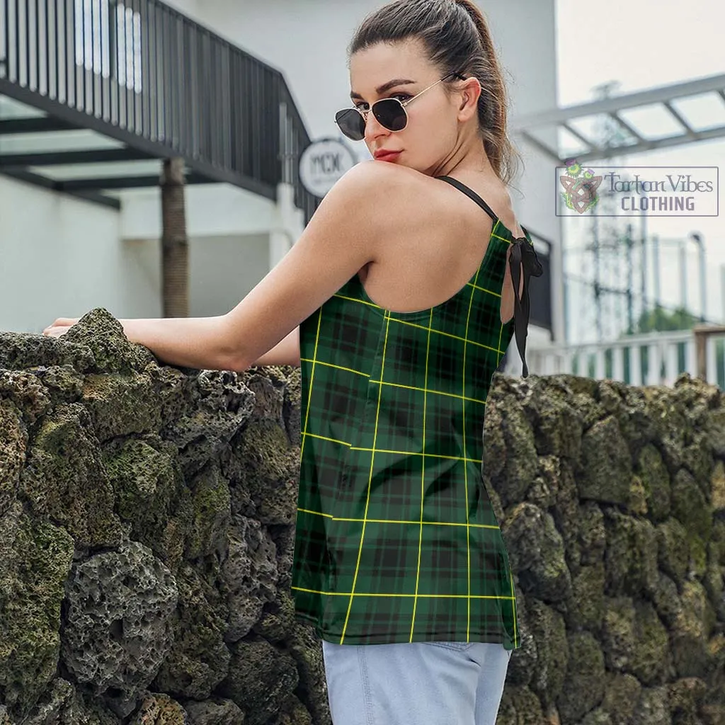 Arthur Modern Tartan Loose Halter Neck Camisole