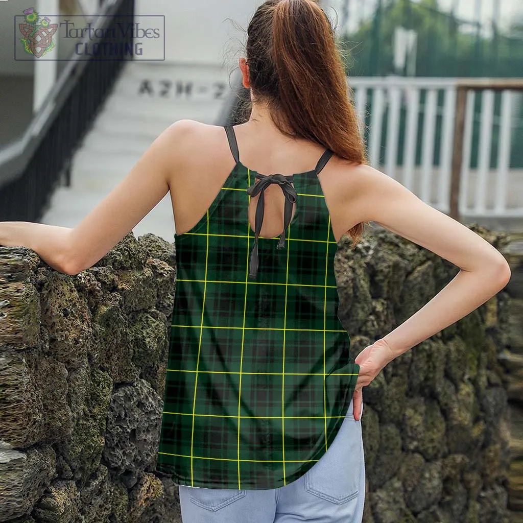 Arthur Modern Tartan Loose Halter Neck Camisole