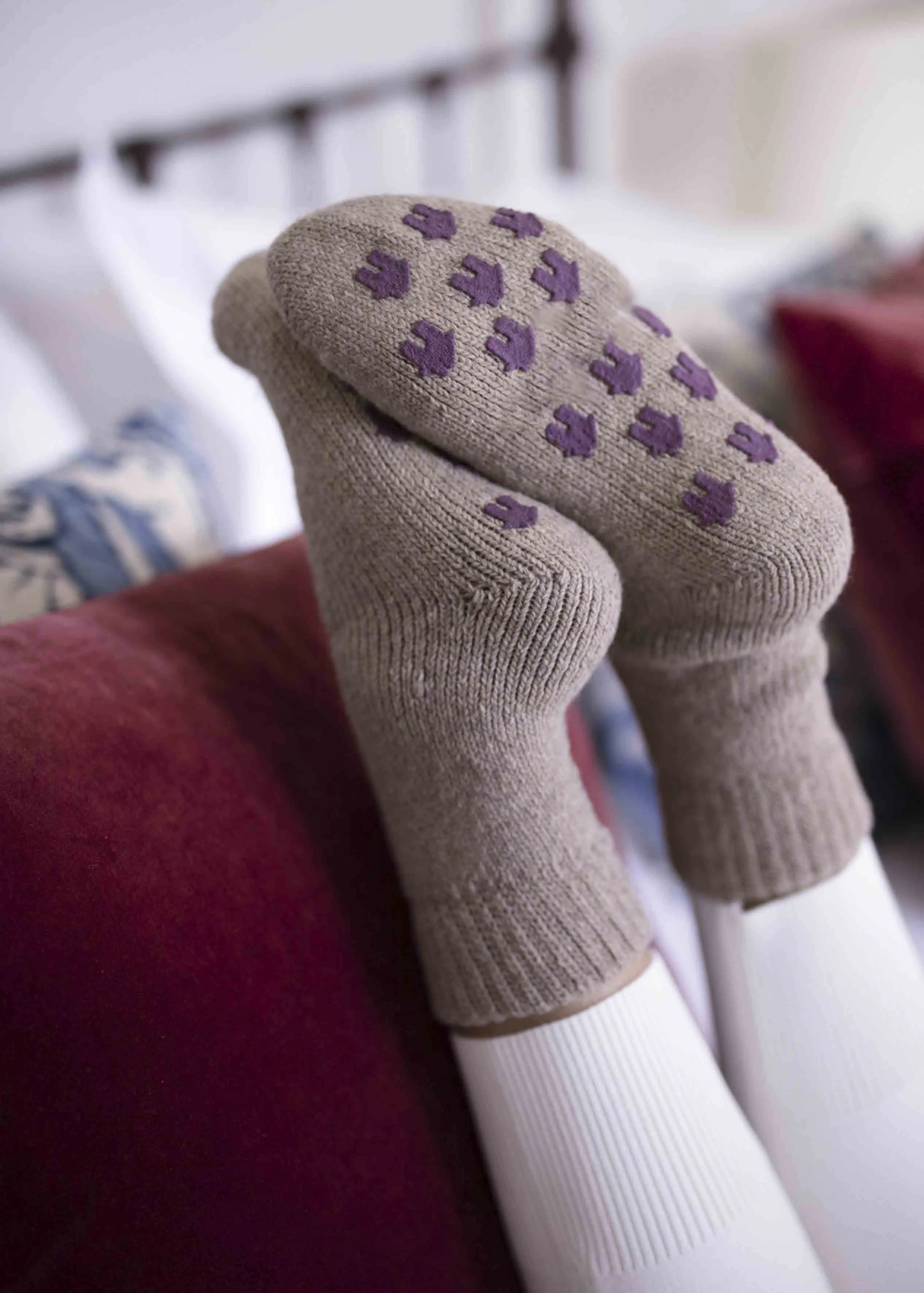 Ava Non-Slip Bed Socks by Sock Shop