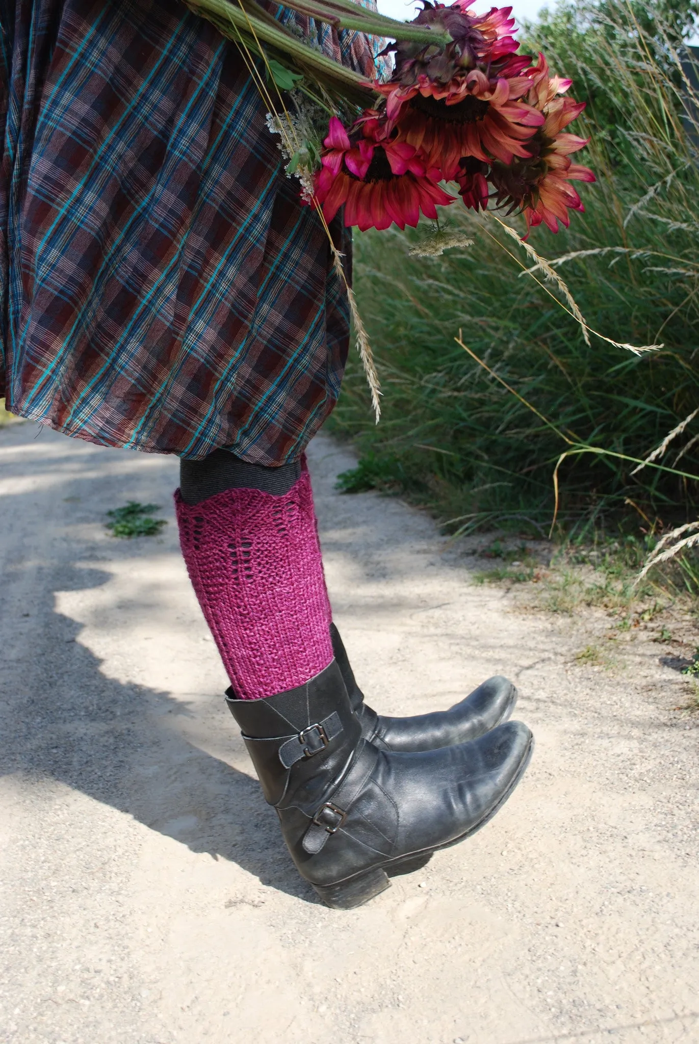 Balsam Grove Boot Warmers Knitting Pattern (PDF) by Phibersmith Designs