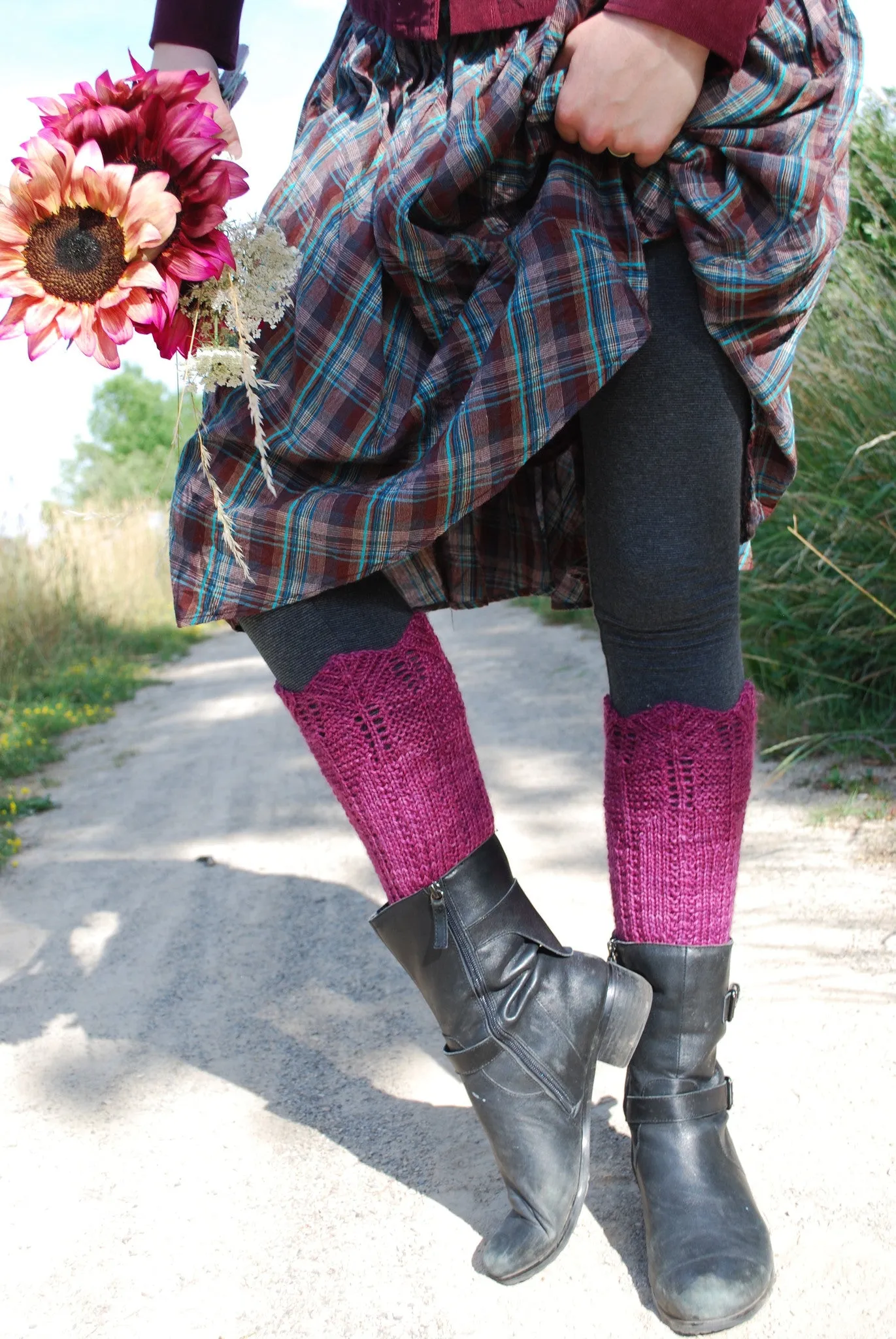 Balsam Grove Boot Warmers Knitting Pattern (PDF) by Phibersmith Designs