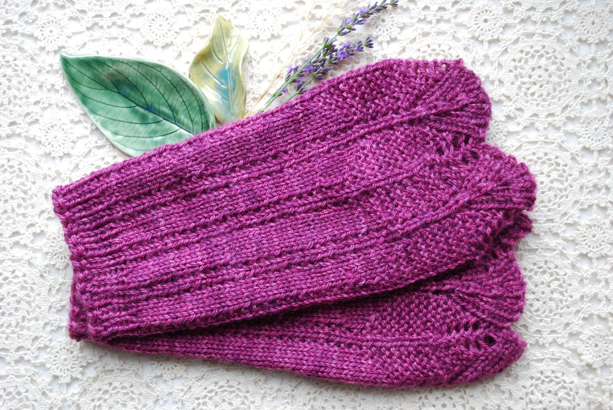 Balsam Grove Boot Warmers Knitting Pattern (PDF) by Phibersmith Designs