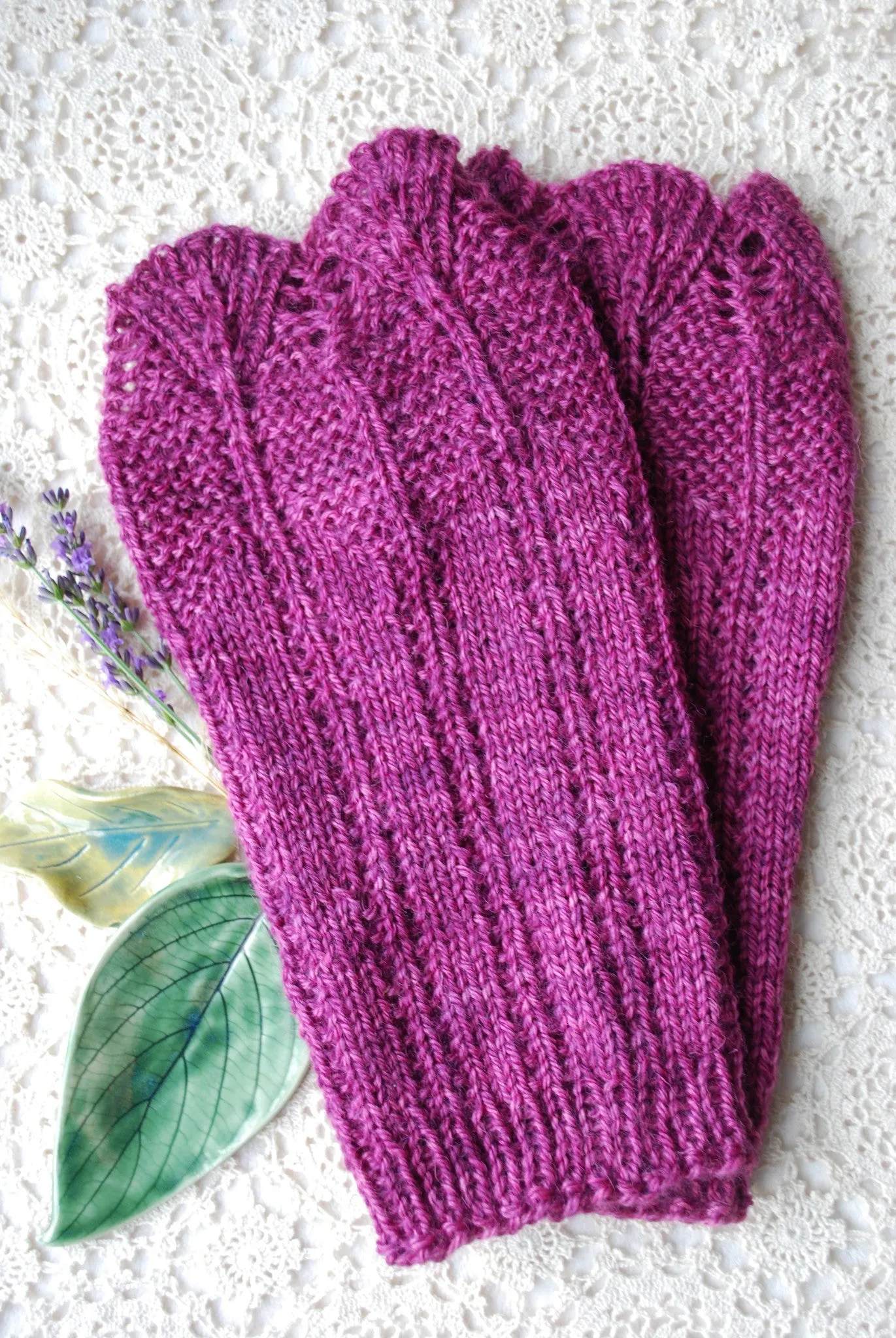 Balsam Grove Boot Warmers Knitting Pattern (PDF) by Phibersmith Designs