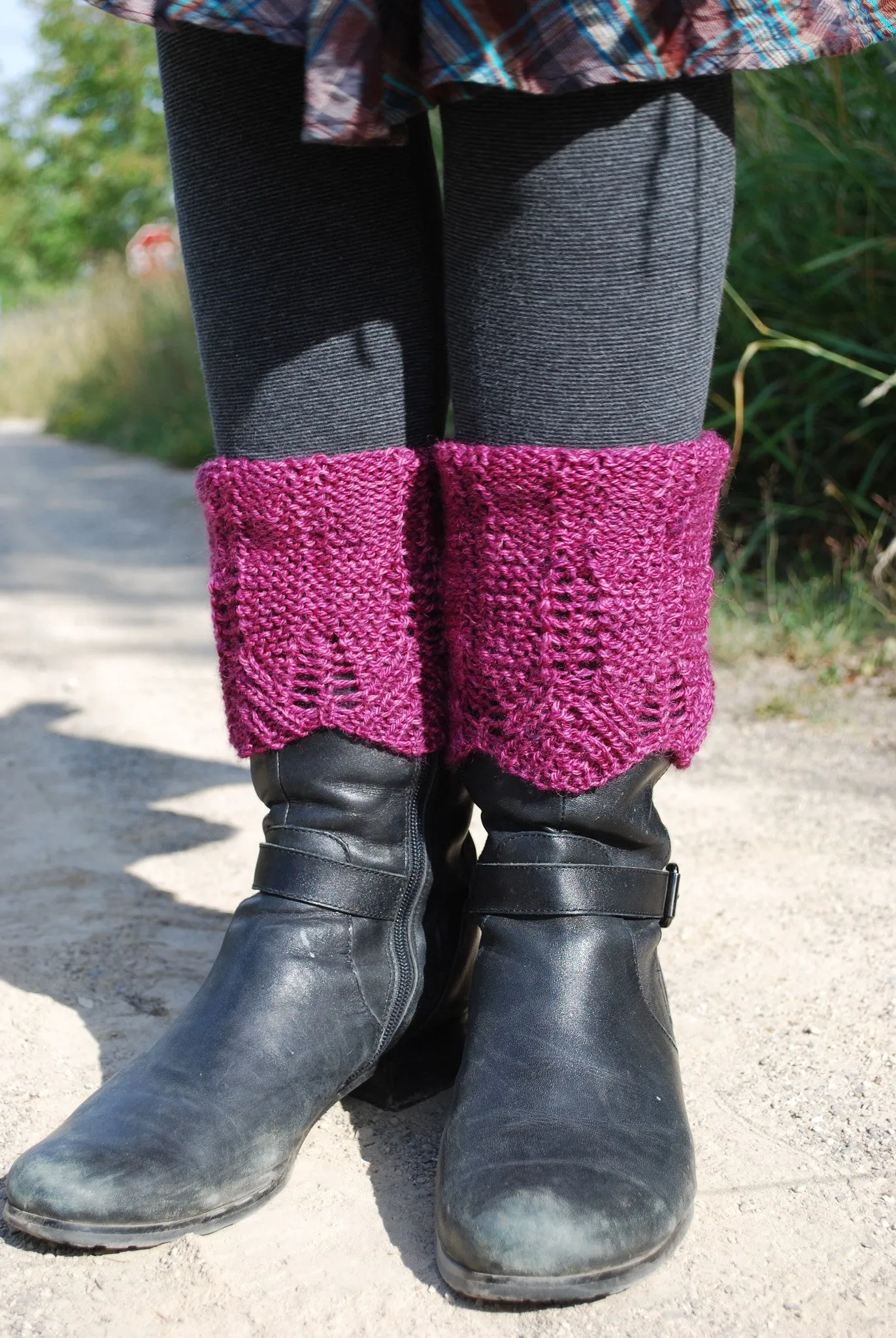 Balsam Grove Boot Warmers Knitting Pattern (PDF) by Phibersmith Designs