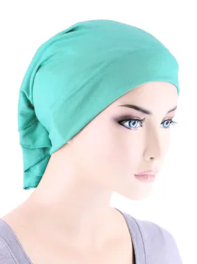 Bandana Wrap Aqua Blue