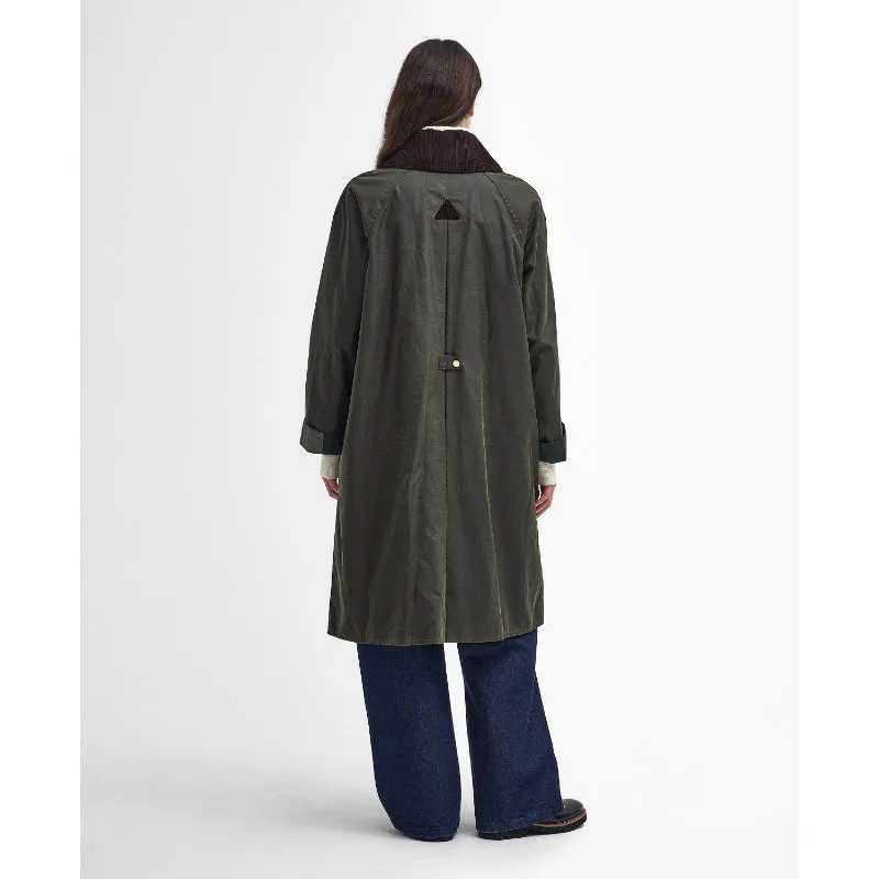 Barbour Ebberston Wax Ladies Jacket - Archive Olive/Ancient