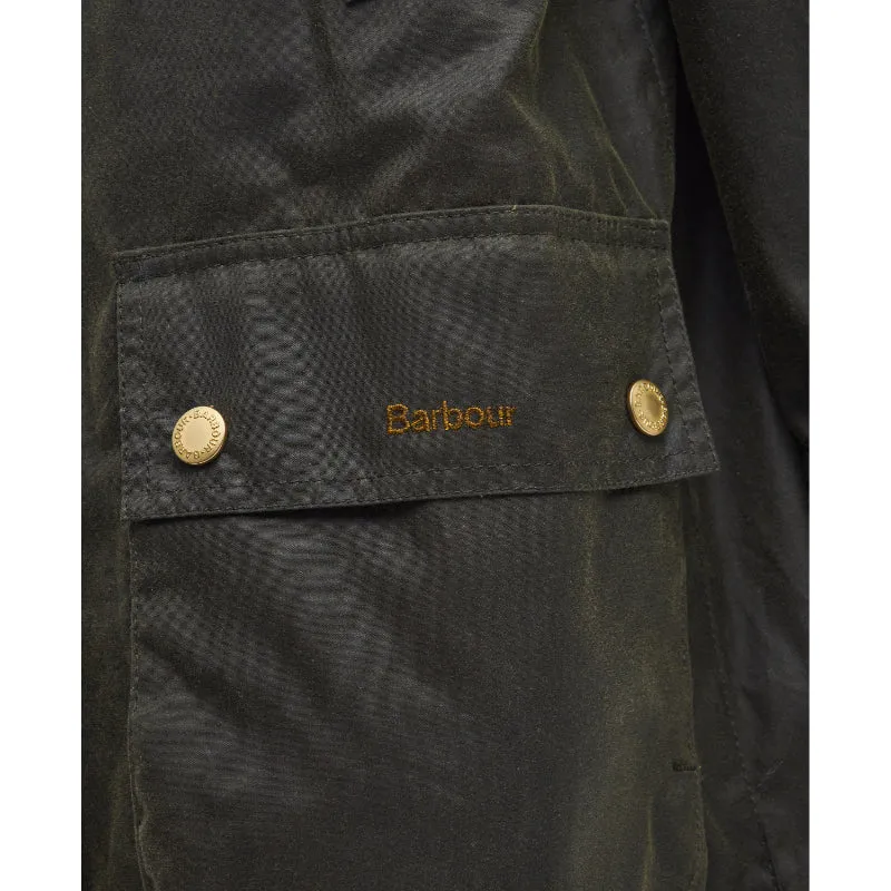 Barbour Ebberston Wax Ladies Jacket - Archive Olive/Ancient