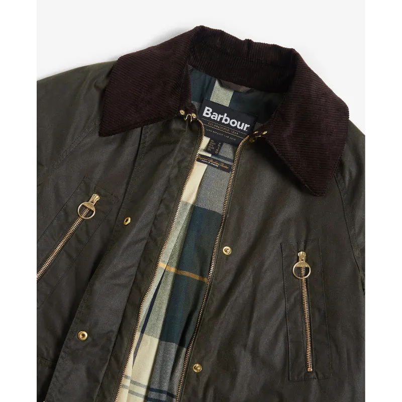 Barbour Ebberston Wax Ladies Jacket - Archive Olive/Ancient