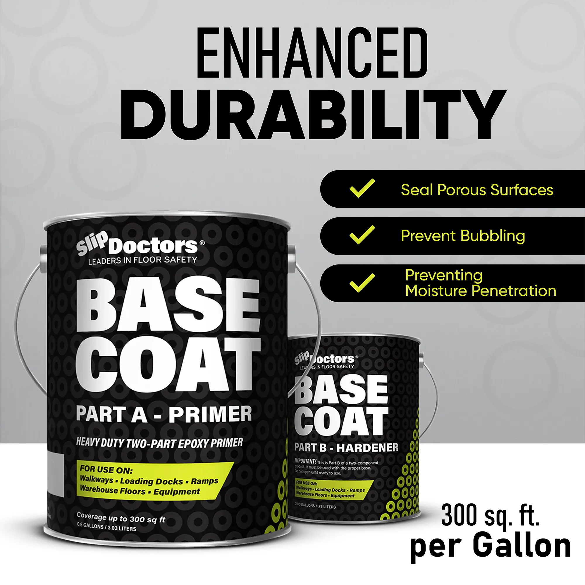 Base Coat 2K Epoxy Paint Primer - Light Gray