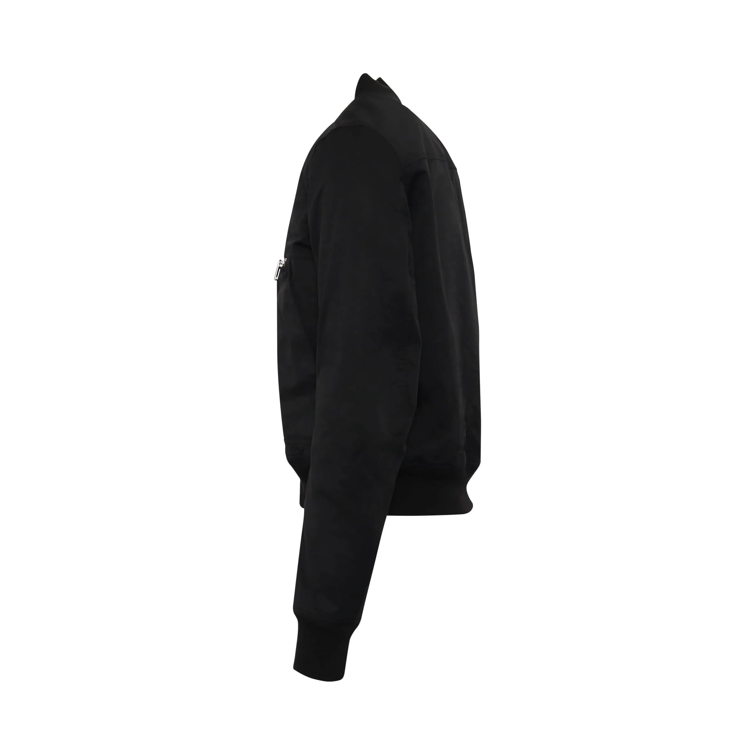 Bauhaus Flight Bomber Jacket in Black