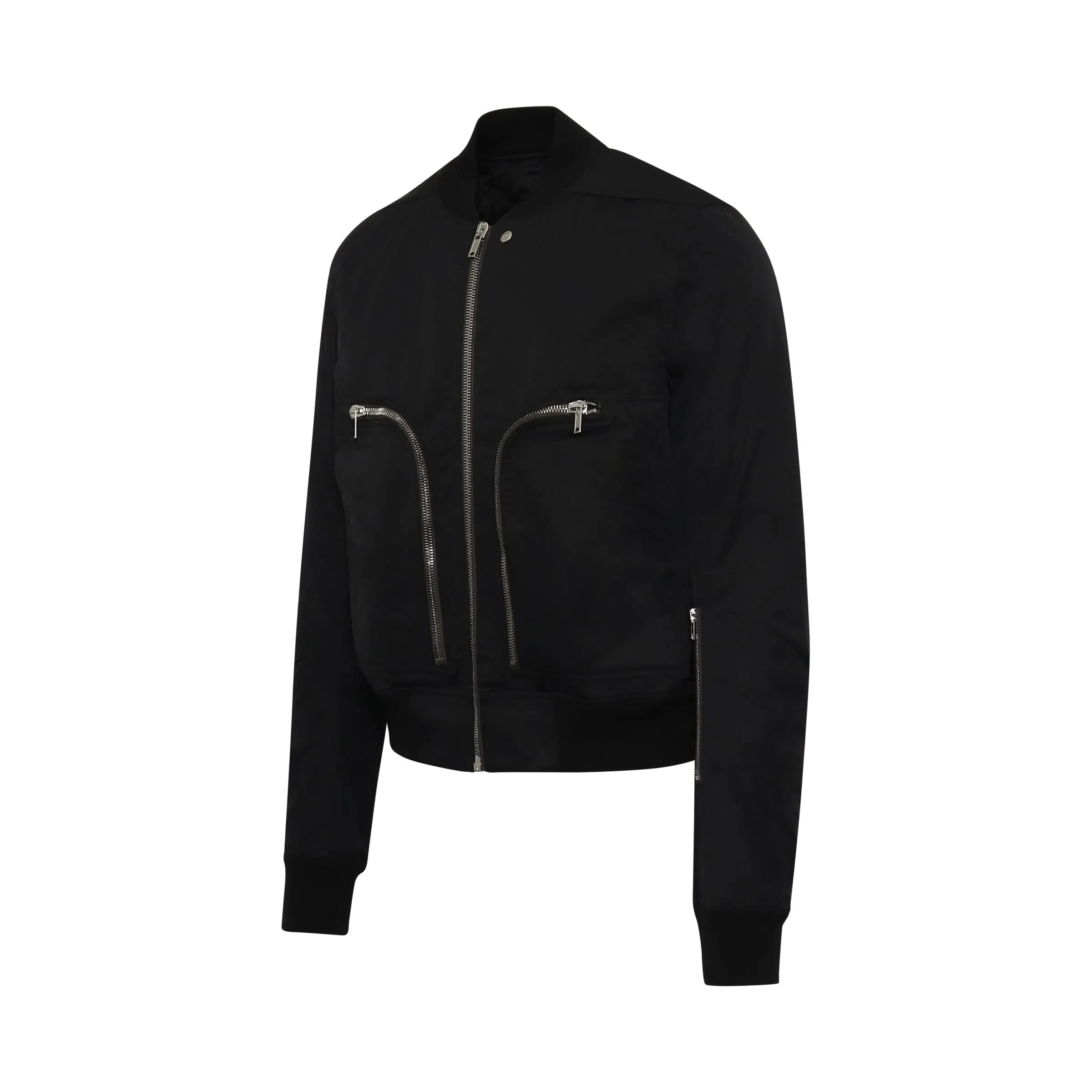 Bauhaus Flight Bomber Jacket in Black