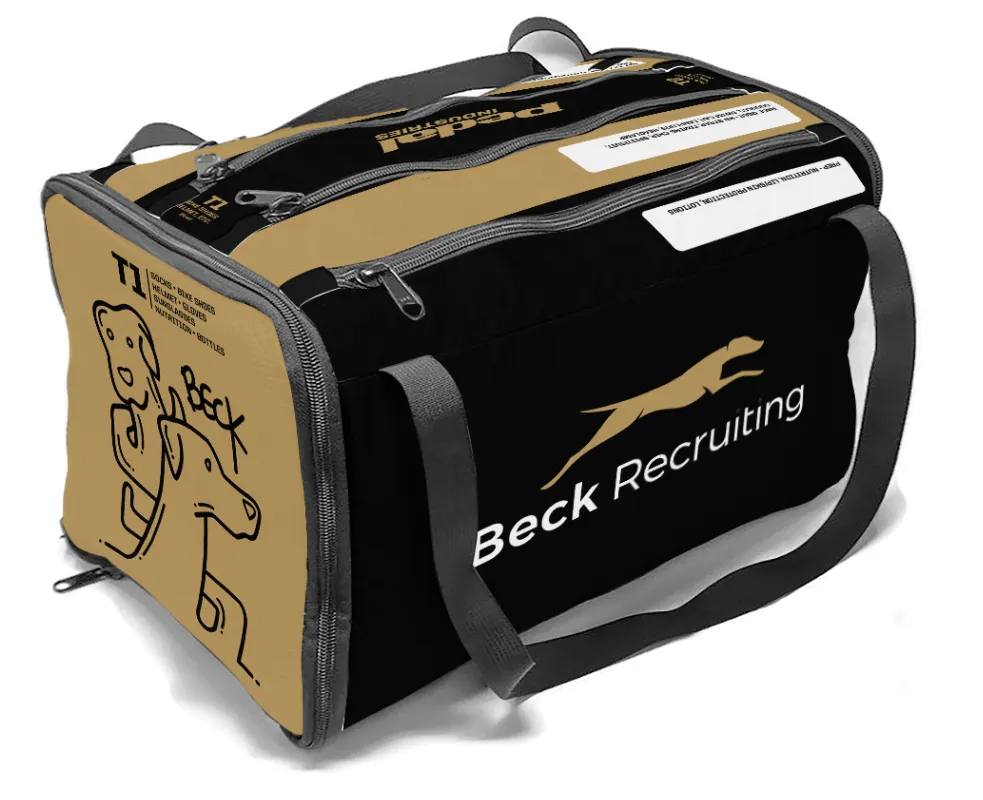 Beck Recruiting 2023 TRIATHLON SPECIFIC RaceDay Bag