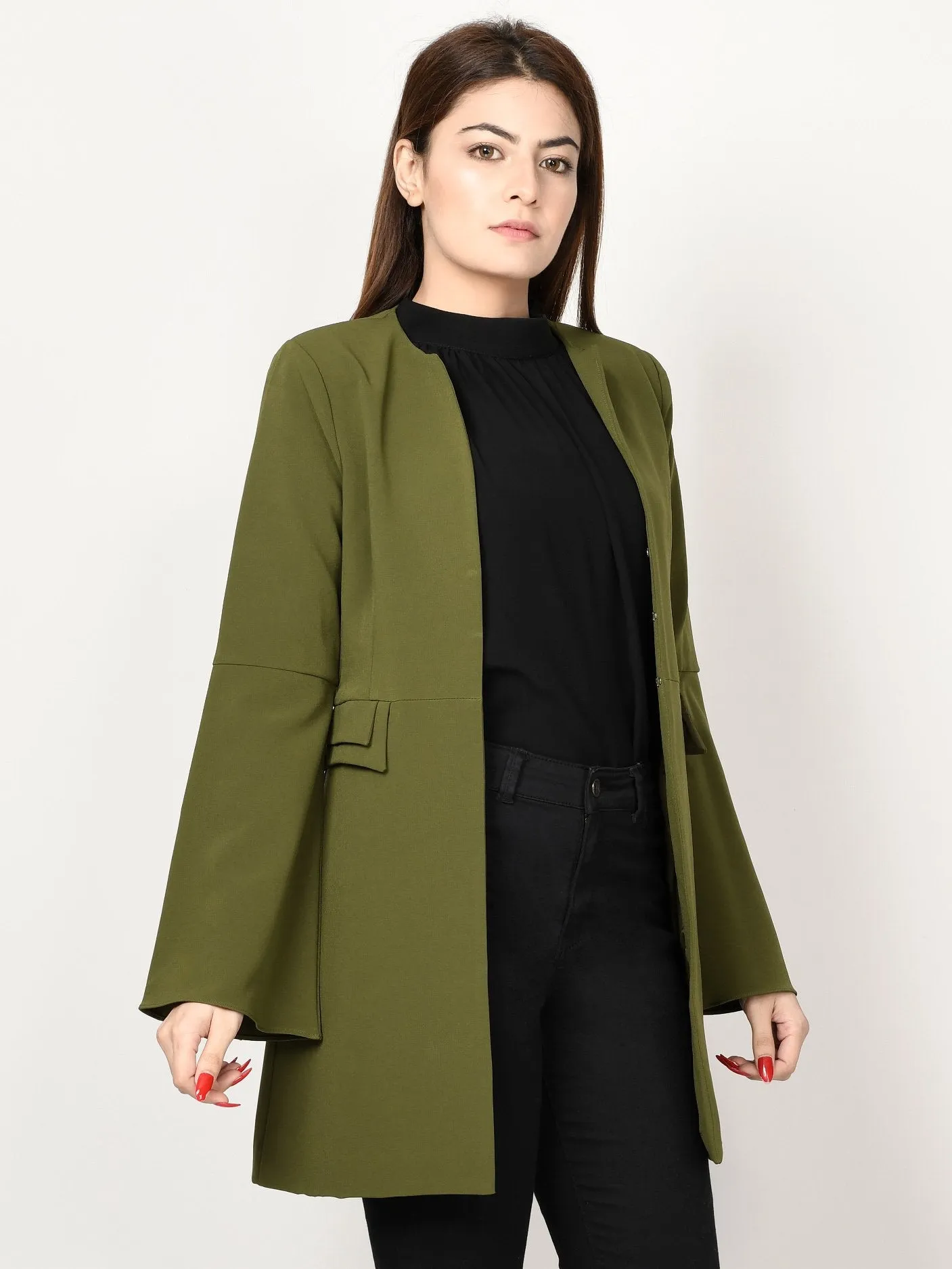 Bell Sleeved Coat