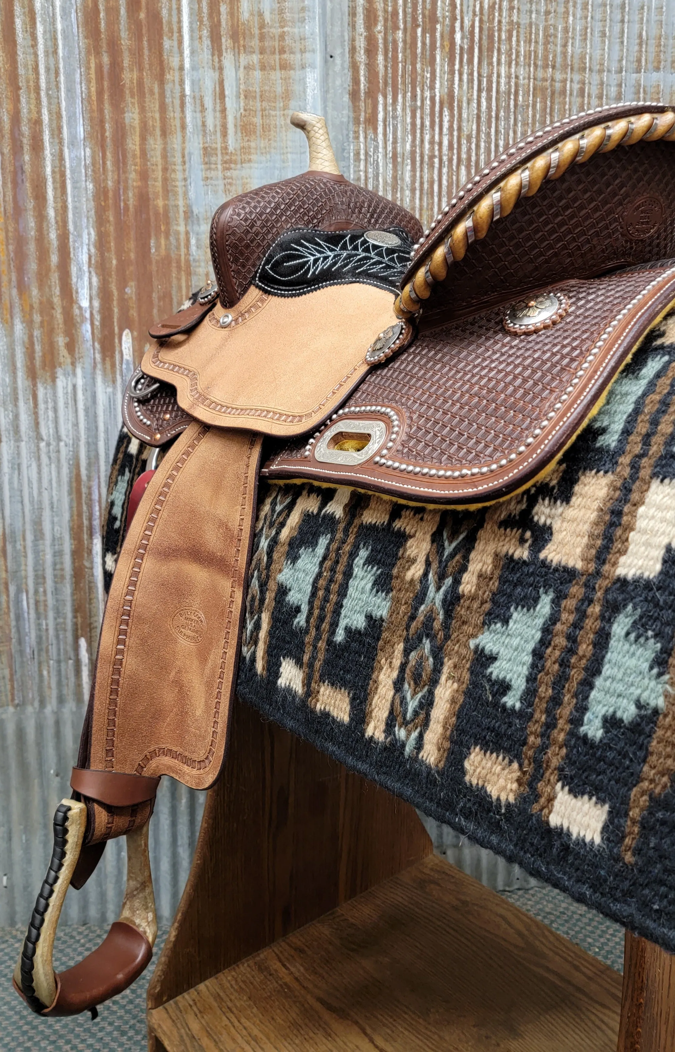 Billy Cook Barrel Racing Saddle