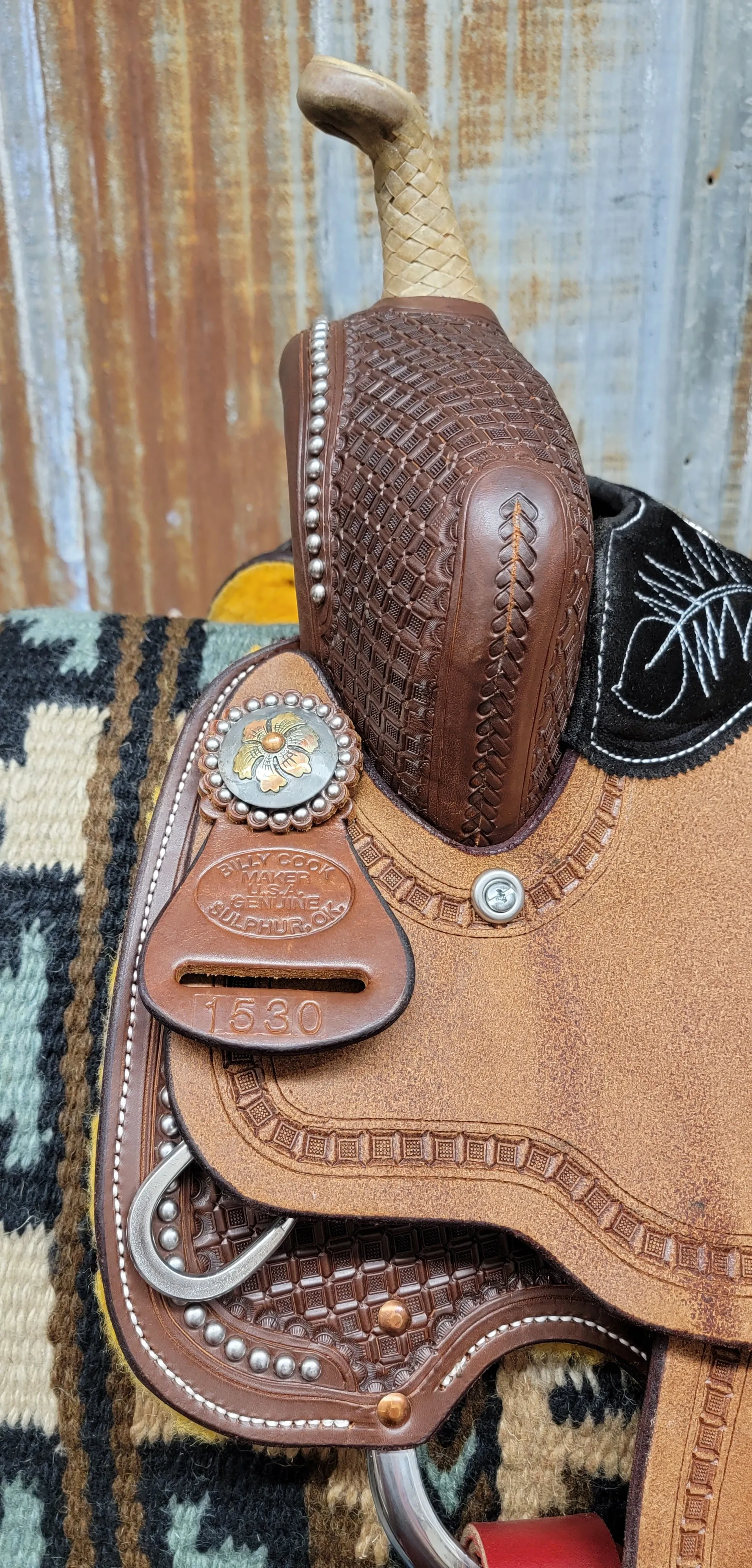 Billy Cook Barrel Racing Saddle