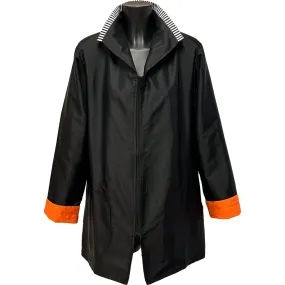 Black Pierre Stripe Bell Jacket Orange sale