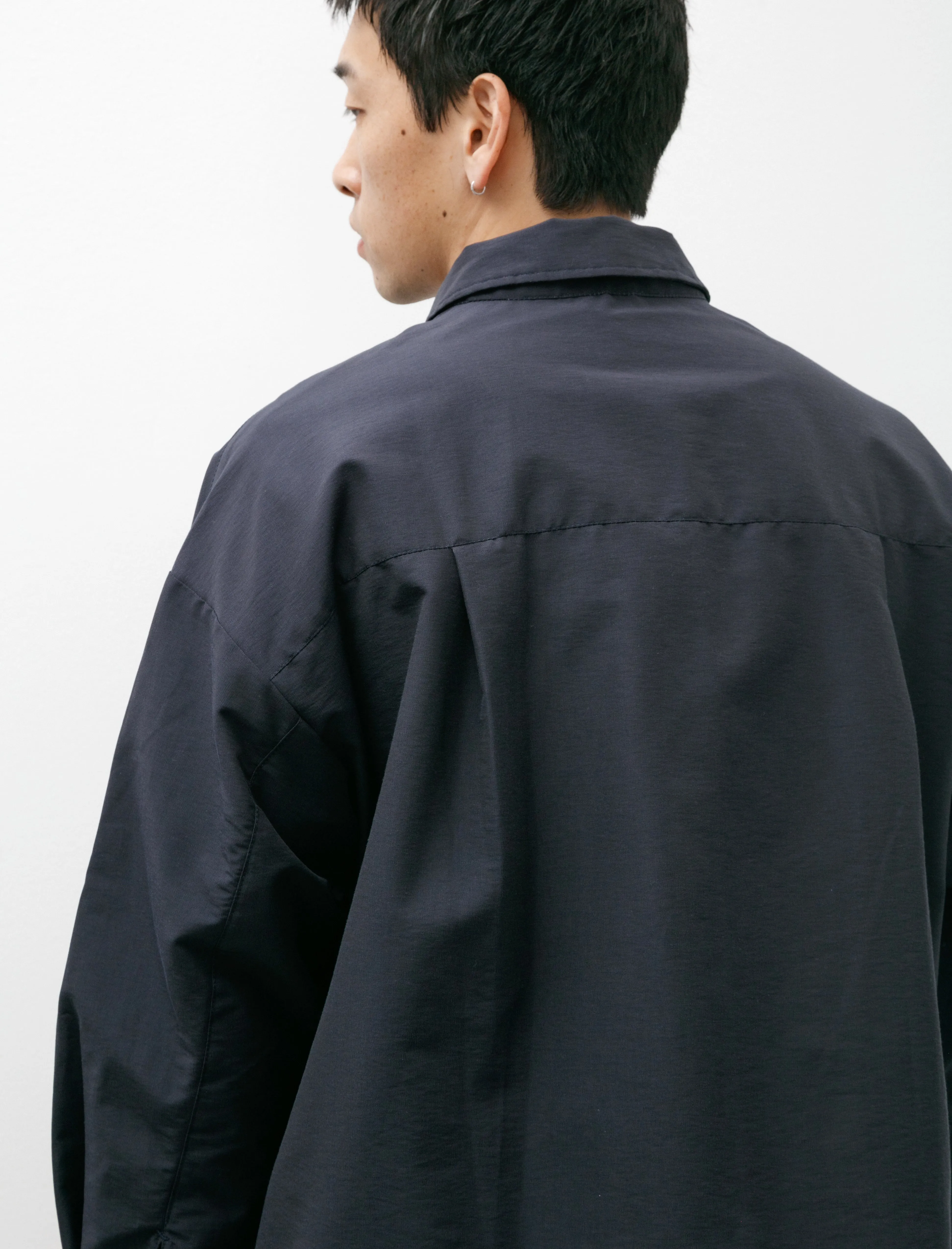 Boxy Swing Jacket Navy Water Repellent