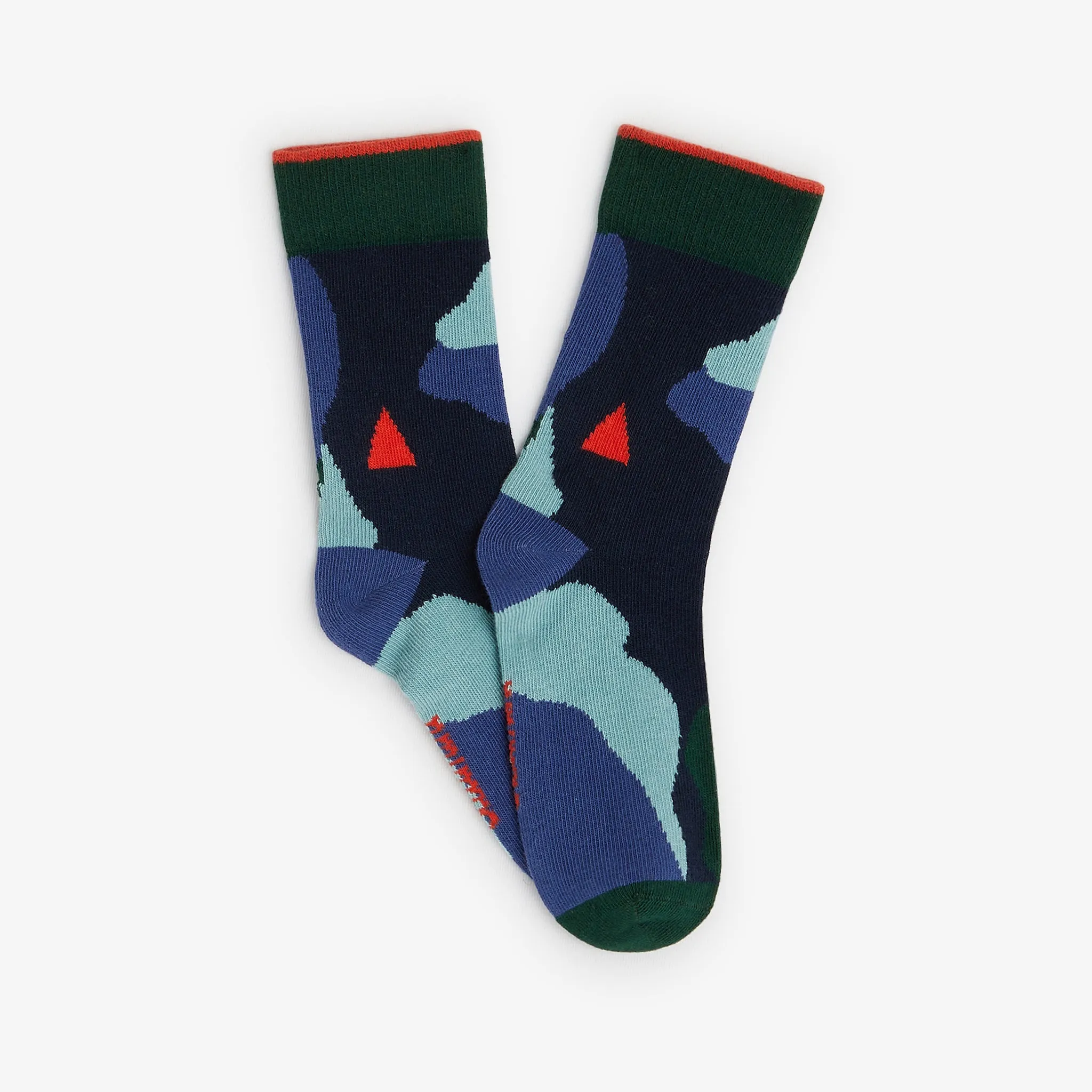 Boys' blue socks