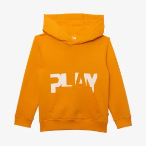 Boys' deep yellow hoodie