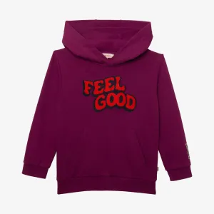 Boys' purple sweatshirt