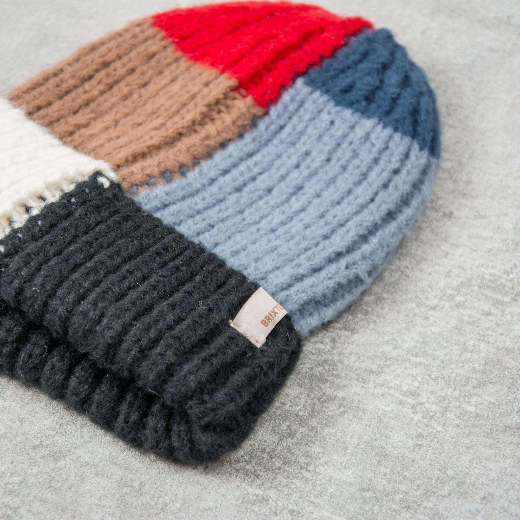 Brixton Fiona Crochet Beanie - Blue Multi