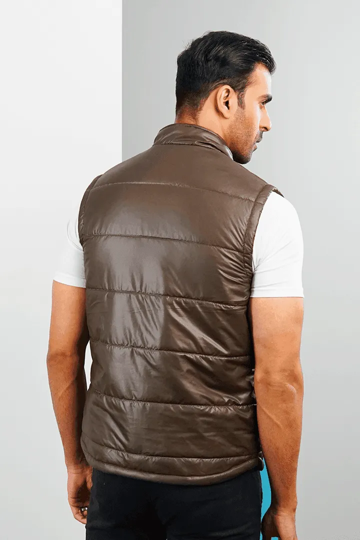 Bronzer Moondust Sleeveless Puffer Jacket