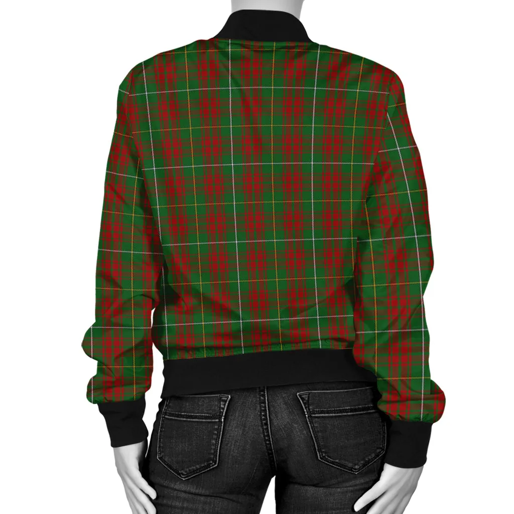 Bruce Hunting Tartan Bomber Jacket