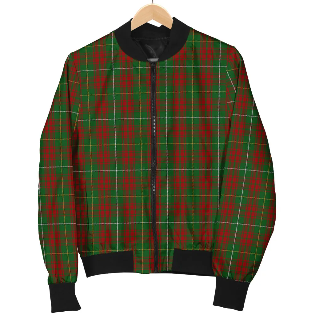 Bruce Hunting Tartan Bomber Jacket