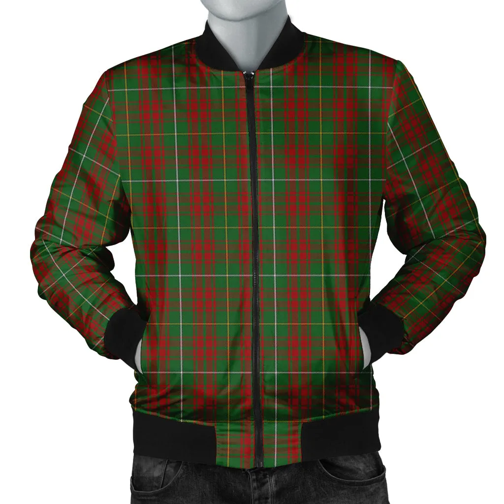 Bruce Hunting Tartan Bomber Jacket