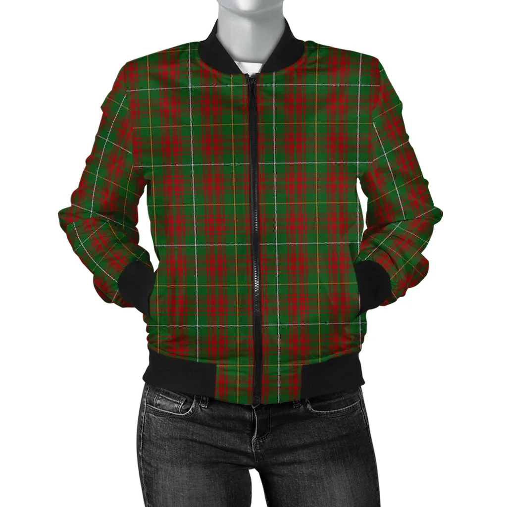 Bruce Hunting Tartan Bomber Jacket