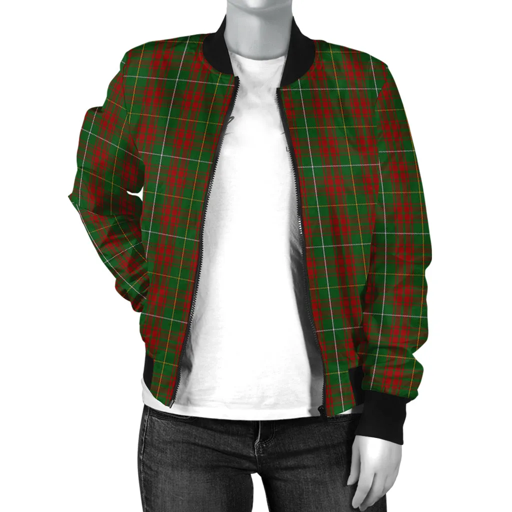 Bruce Hunting Tartan Bomber Jacket