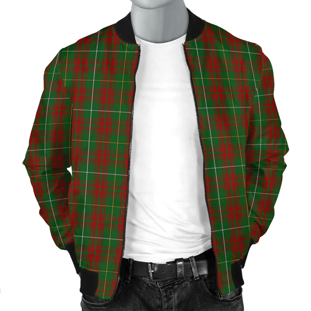 Bruce Hunting Tartan Bomber Jacket