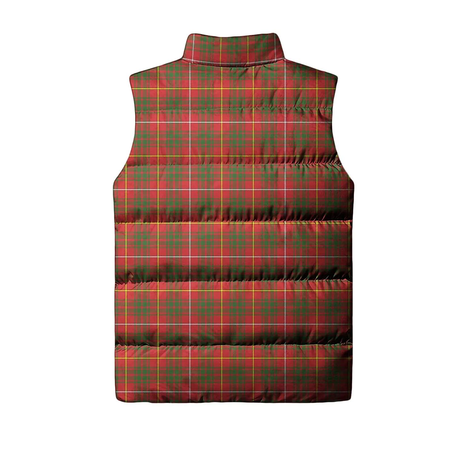 Bruce Modern Tartan Sleeveless Puffer Jacket