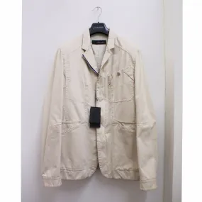 Brushed Cotton Utility Safari Style Jacket