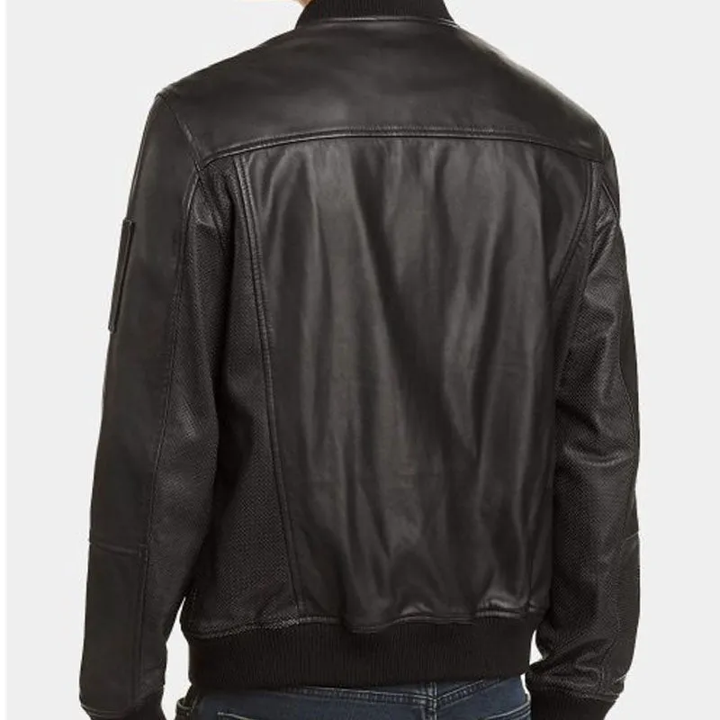 Buy Best Genuine High Quality of Blank Nyc Authentic Leather Bomber Jacket