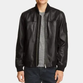 Buy Best Genuine High Quality of Blank Nyc Authentic Leather Bomber Jacket