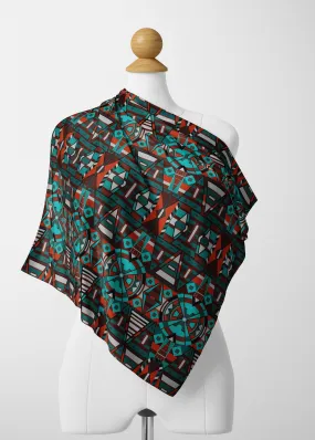 Captive Winter II Satin Shawl