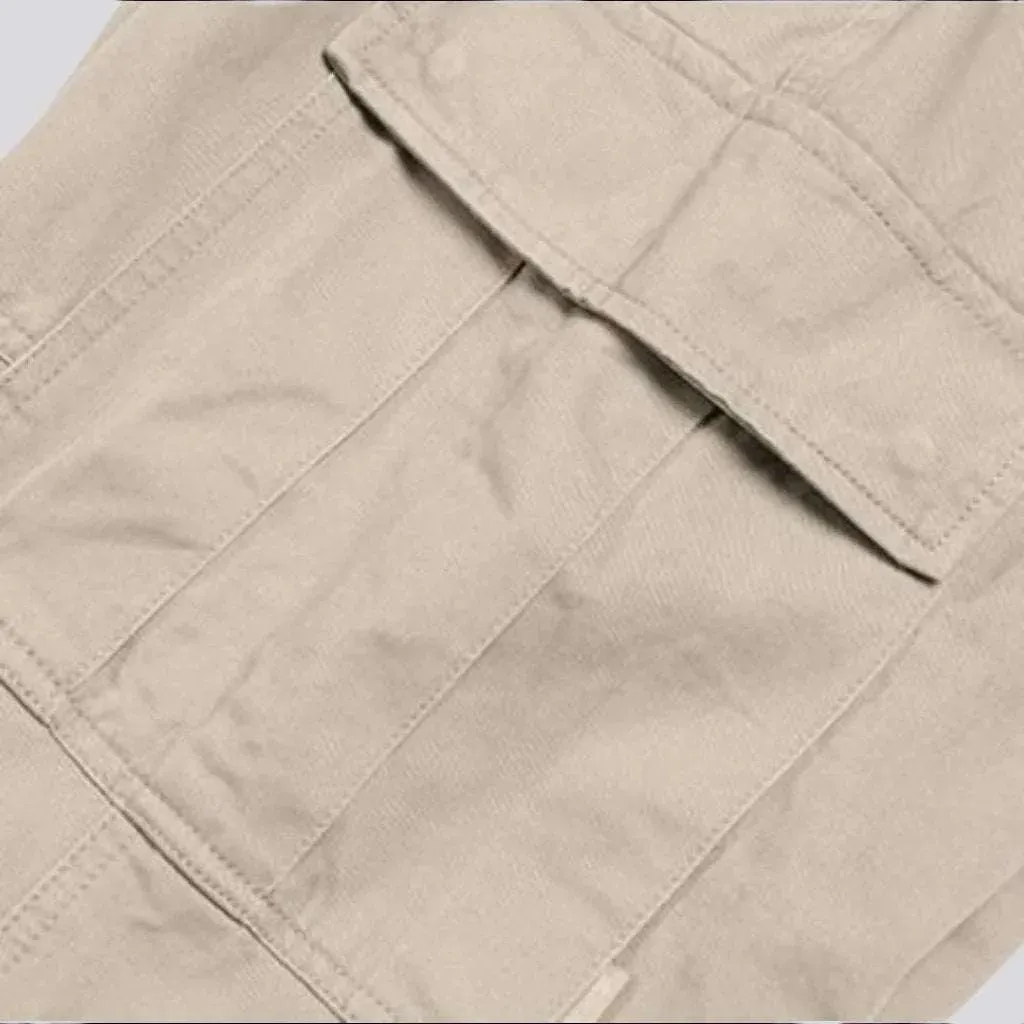 Cargo loose men's jean pants