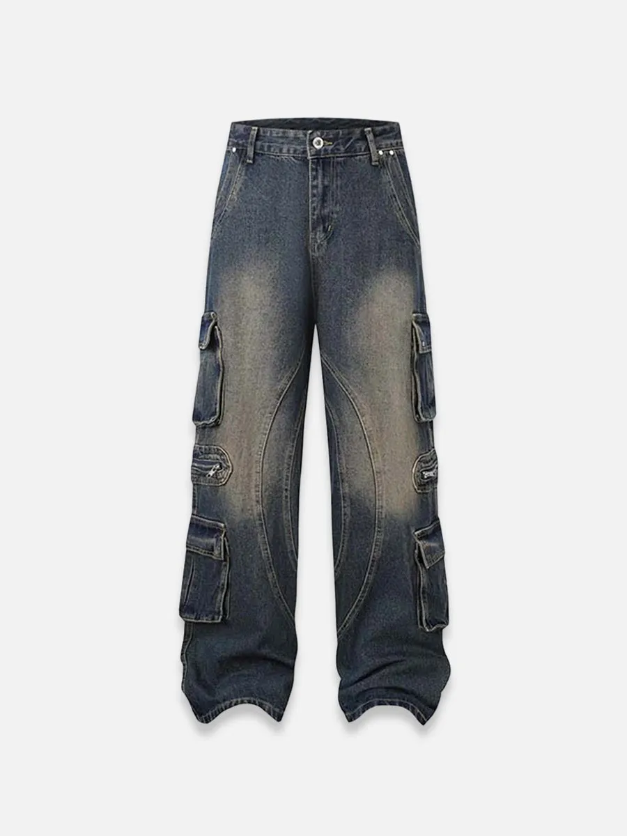 Cargo Pocket Jeans