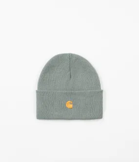 Carhartt Chase Beanie - Cloudy / Gold